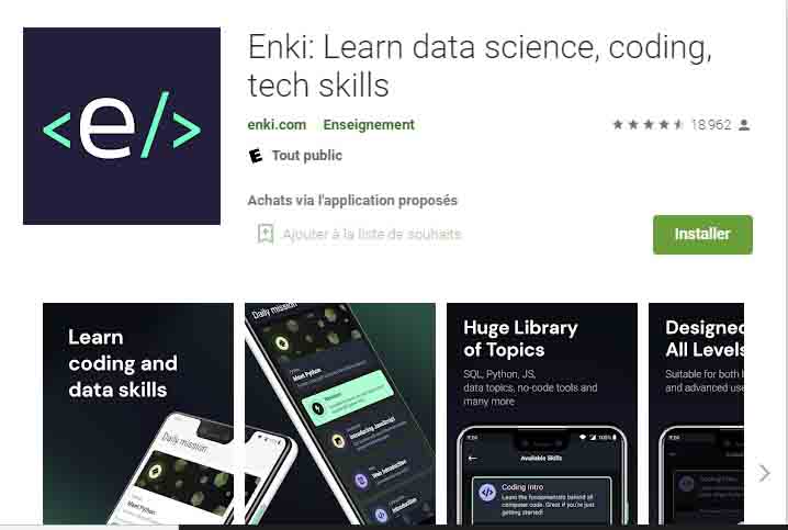 enki android app