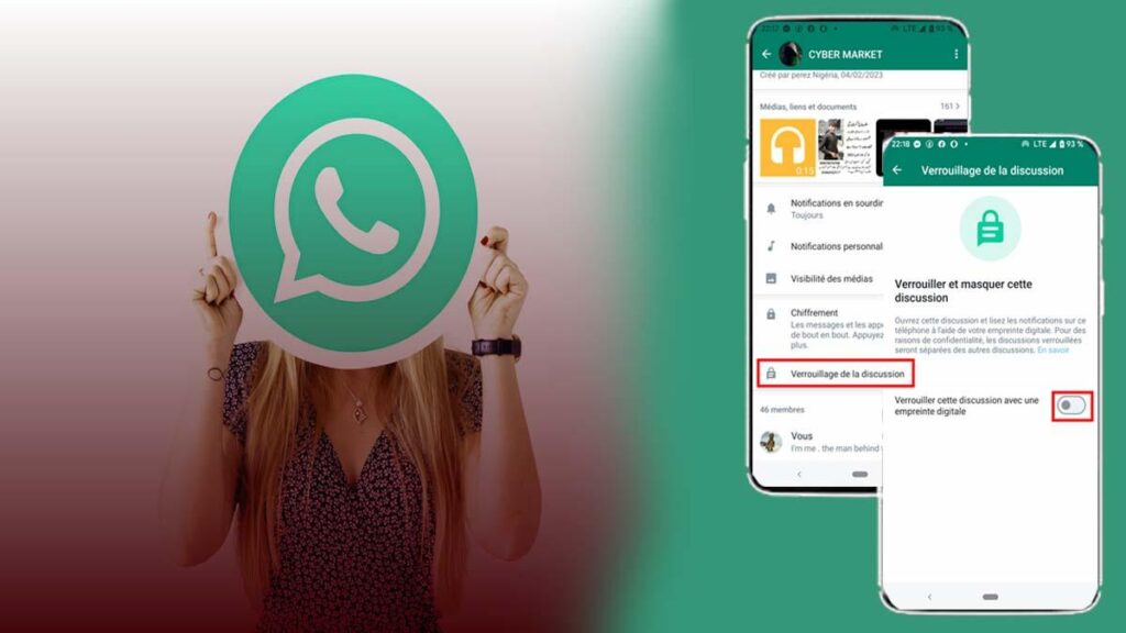 lock whatsapp chat