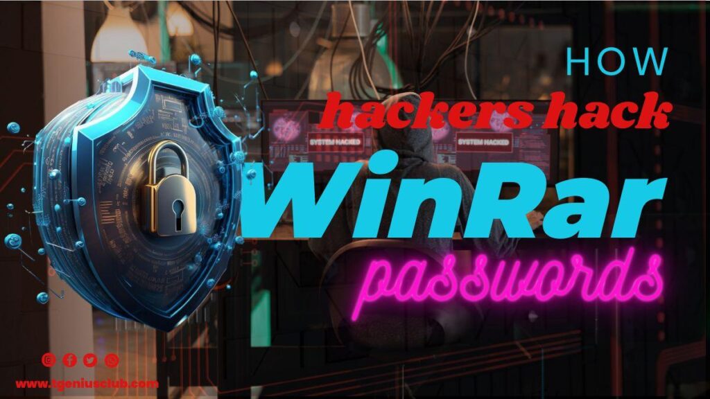 how hackers hack winrar password