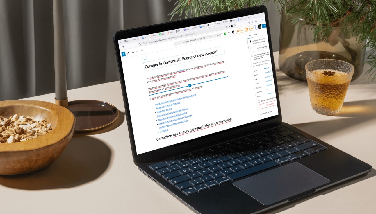 Corriger le Contenu IA: Pourquoi c’est Essentiel