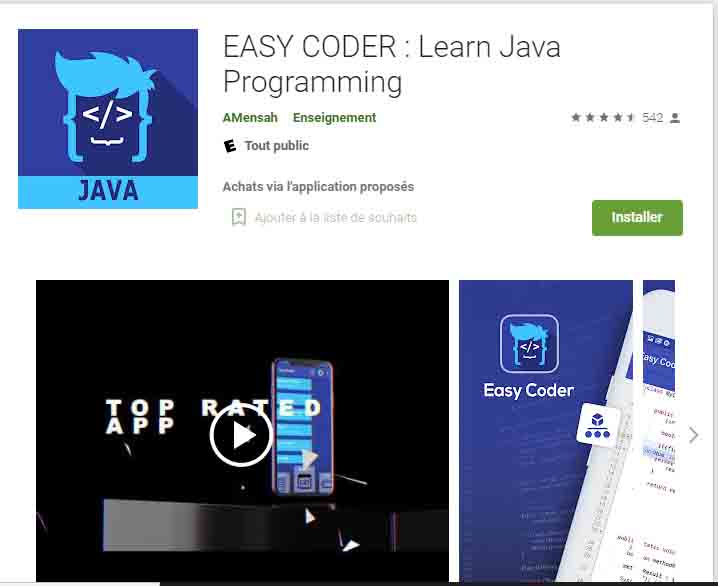 easycoder android app