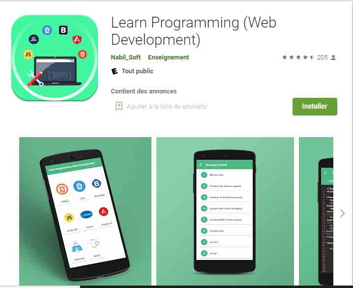 learn programming android app
