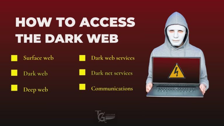 how to access the dark web