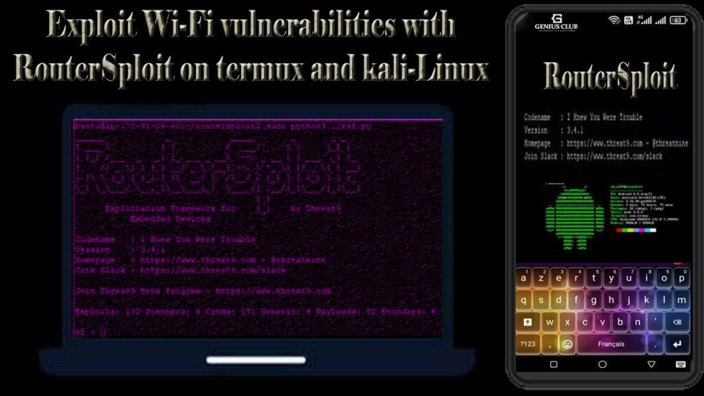 Exploit wifi vulnerabilities with routersploit
