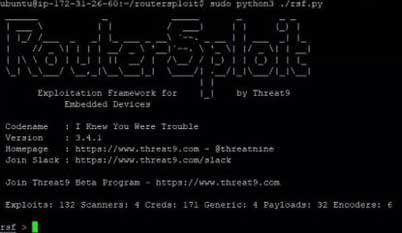 routersploit hacking tool