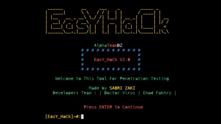 easyhack termux hacking tool