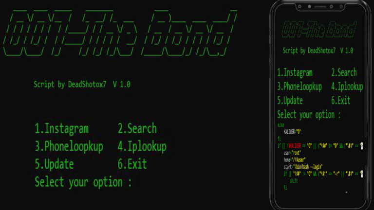 thebond termux tool for information gathering